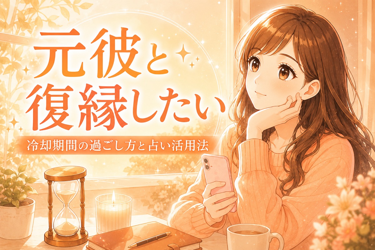 元彼と復縁したい｜冷却期間の過ごし方と占い活用法